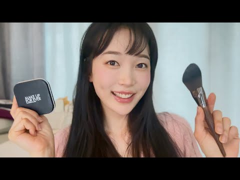 ASMR 색소침착 생겨버린 쌩얼 공개🤣😂 요즘 하는 셀프 데일리 메이크업 (스몰토크 속삭임)