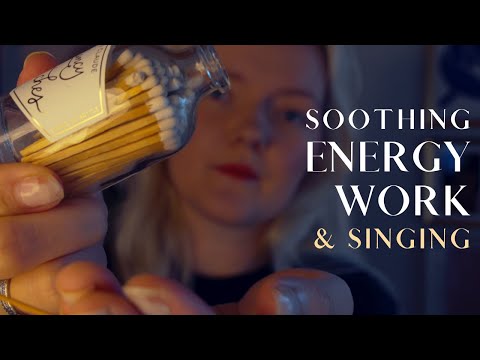 [ASMR] Energy Healing | Sound, Singing, Pulling, Selenite (minimal talking)