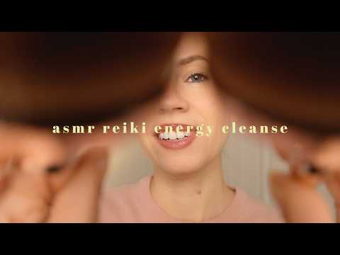 energy healing until your eyes get heavy 😴 ASMR Reiki | brushing, crystal bag, plucking