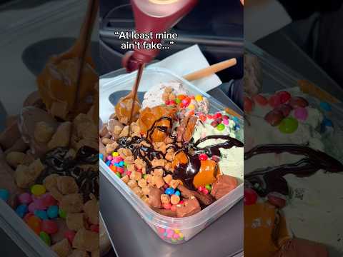 Eating a little ice cream after dinner be like… #food #eating #icecream #dessert #chocolate