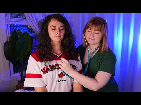 ASMR Cranial Nerve Exam Roleplay🩺 Head to Toe Medical Exam, Soft Spoken for Sleep, Tingles