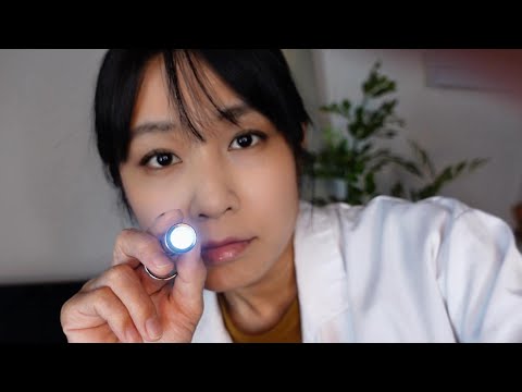 ASMR 耳鼻科ロールプレイ 耳垢を取って鼓膜切開しましょう