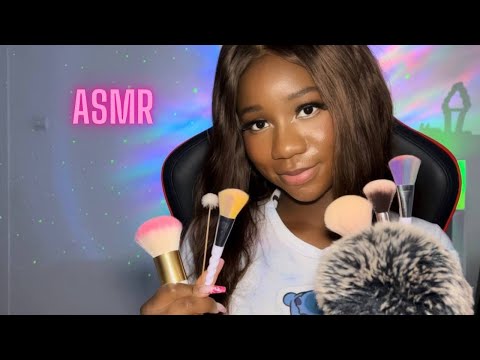 ASMR| Intense Face Brushing  until you fall asleep 💤