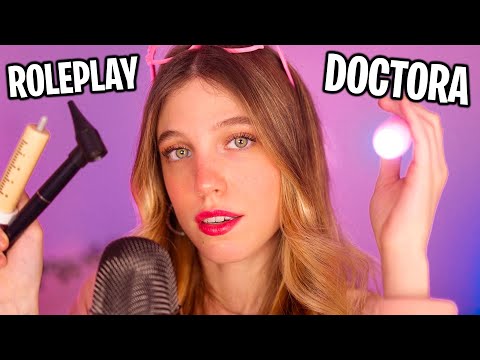 ASMR REVISIÓN MÉDICA REAL y TE CURO 💉 ROLEPLAY MÉDICO EN ESPAÑOL 🩺 | Laia Oli