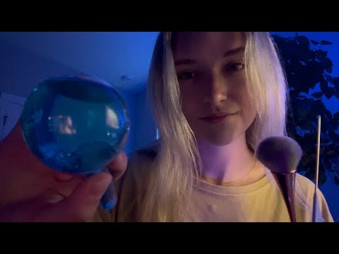 low light & low quality ASMR to help you rest (personal attention, soft whispers)