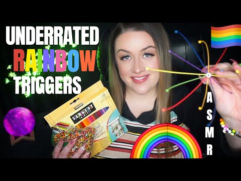 ASMR RAINBOW TRIGGERS FAST & AGGRESSIVE 🌈 FOR PRIDE 🌈