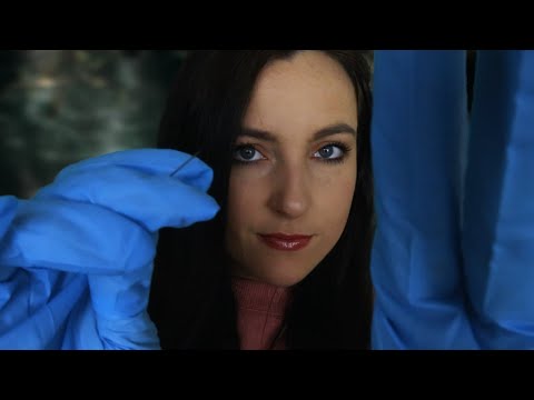 Ear and Face Acupuncture Treatment ASMR