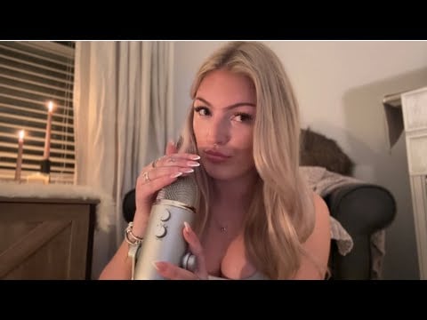 ASMR close whisper ramble + hand movements (max sensitivity) 💤