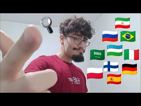 ASMR Find Your Language - Different Triggers Words
