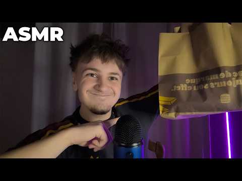 ASMR - DEGUSTATION BURGER KING (bien gourmand) 🍔