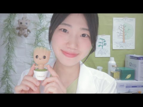 ASMR 医者のグルート治療🌳| Doctor's Groot Treatment, doctor roleplay