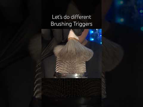 Let’s do different Brushing Triggers. Which one is your fav?! ❤️ #asmr