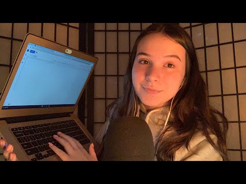 ASMR Keyboard Typing (No Talking)