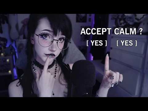 asmr ☾ calm.exe is being installed...