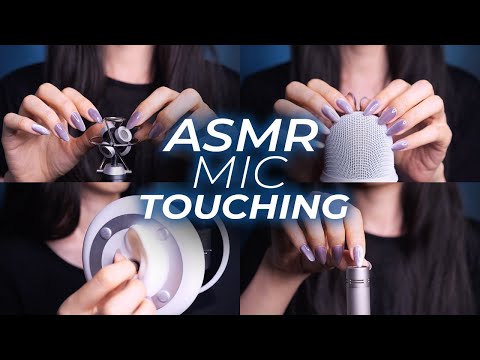 ASMR DEEP SLEEP using 7 Different Mics  | Mic Rubbing, Scratching, Tracing (No Talking)