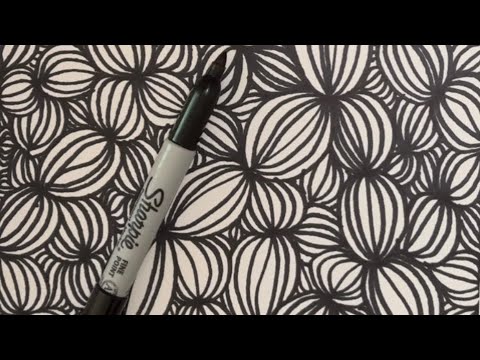 My First ASMR Video | drawing, tracing, no talking