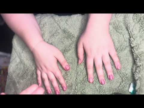 ASMR | Pampering My Sister’s Hands