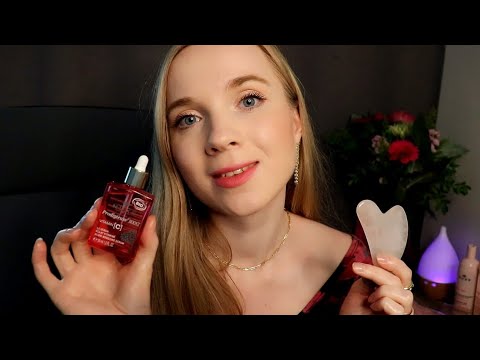 ASMR SUOMI KASVOHOITO Roleplay 🧴💗