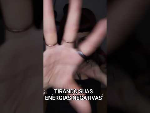Posso tirar sua energia negativa bem rápido?  #asmr #asmrsounds