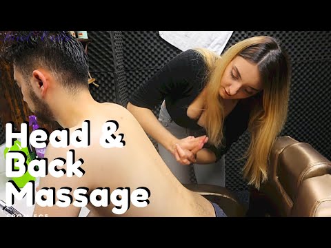 ASMR HEAD & BACK MASSAGE FROM ECE [SLEEP THERAPY]