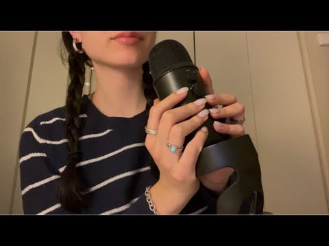 ASMR repeating my intro // super tingly! 