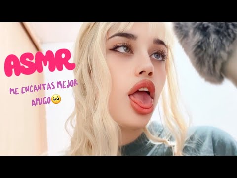 ASMR- TU mejor AMIGA TE CONFIESA que esta ENAMORADA de TI🙈💘