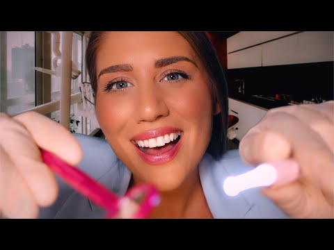 ASMR Dentist Roleplay | Fast Dental Exam & Teeth Cleaning