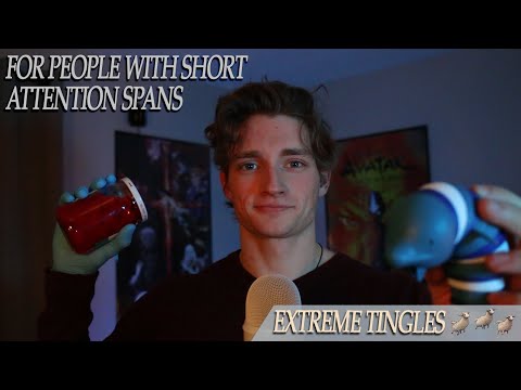 ASMR For People With Short Attention Spans (EXTREME TINGLES)