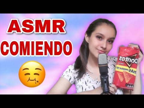 ASMR/Comiendo papas😴😊❤/Asmr LRM