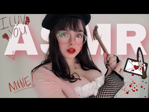 ASMR YANDERE APAIXONADA POR VOCÊ TE SEQUESTRA 💌🔪