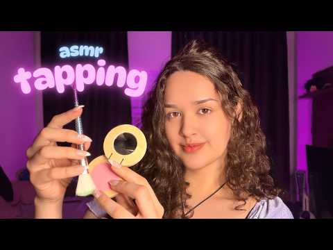 ASMR tapping em vários objetos (no talking)