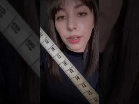 ASMR SHORTS - Measuring You