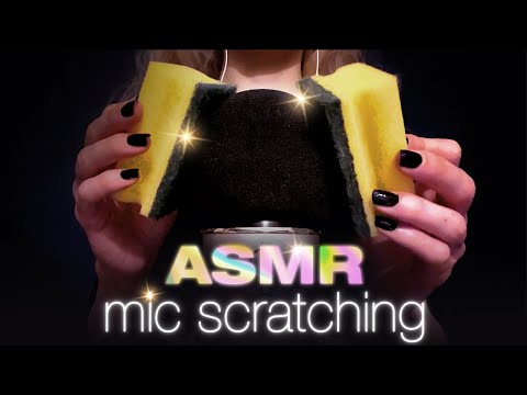 1 HOUR ASMR ✨ Intense Ear-to-Ear Sponge/Scourer Mic Scratching ⚡️ Deep Brain Massage 💆‍♀️ No talking