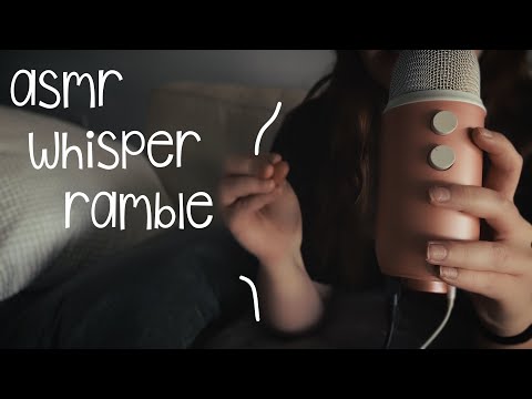 asmr | casual cozy whisper ramble 🫶🏼