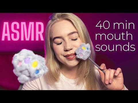 ASMR 🎧 slow mouth sounds | #asmrminuha #asmr 