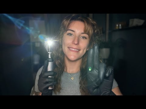 ASMR Eye Exams in Low Lighting