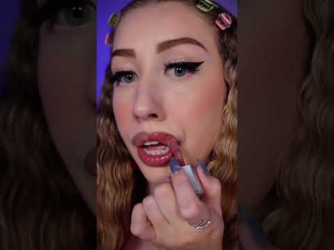 👄💕#sheglam  #asmr #asmrmakeup #layeredsounds #lipglossasmr