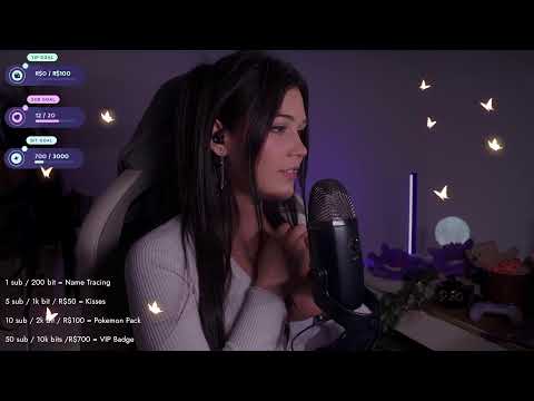 asmr, i talk a lot