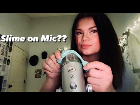 ASMR | Slime on Microphone | Kailani ASMR