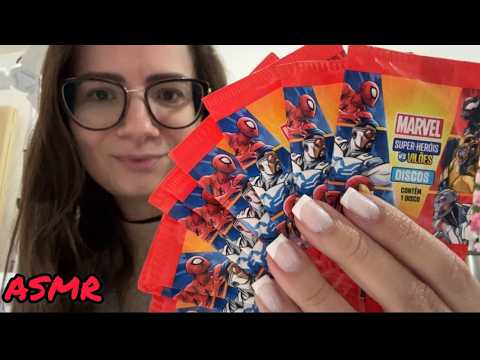 ASMR TAZO DA MARVEL (PARTE 2) #asmr