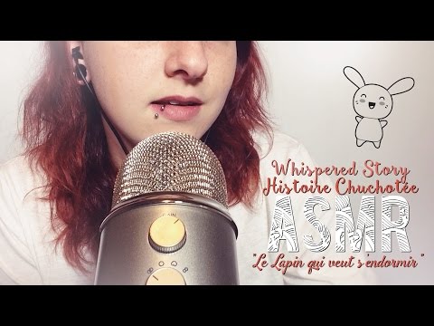 ASMR Français ~ Whispered Story / Histoire chuchotée "Le lapin qui voulait s'endormir"