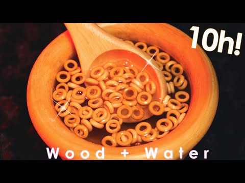 ASMR Brain Melting Wood & Water 😴 Deep Sleep & Relax (No Talking)