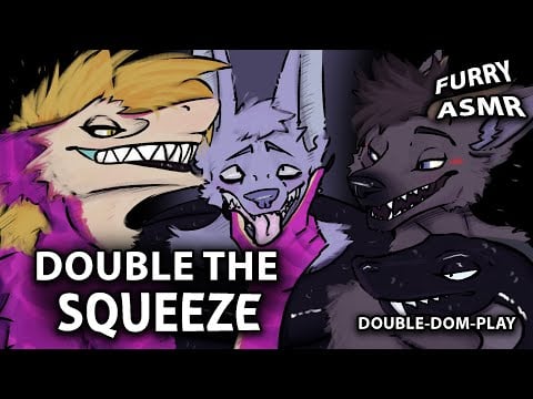 💜🤍⭐[ASMR] Come get squeezed by two tails at once ~ [adult] [M&NB4A] 💜🤍⭐