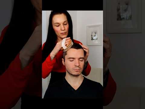 His Buzz Cut is happy after this treatment
