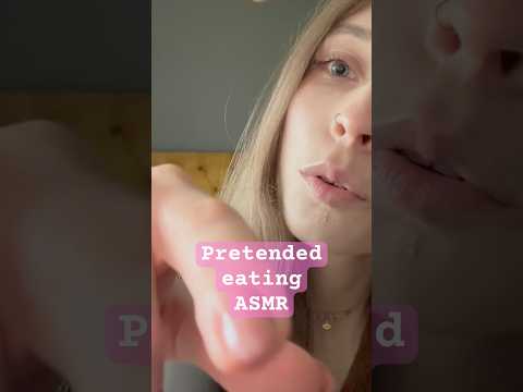 Pretending to eat yummy gummies ASMR 🍬