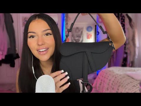 ASMR What’s In My Bag ? 👛 #asmr (UTRUSTBIZ)