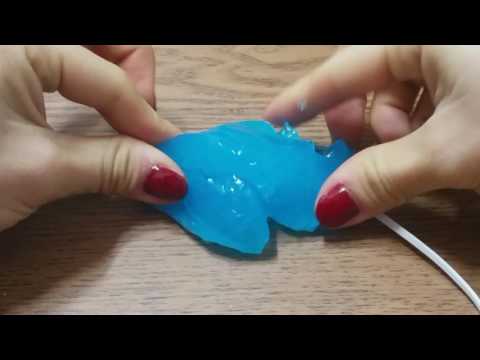 [이어폰 ASMR] 이어폰마이크에 젤리괴물, 면봉, 브러쉬 소리 Slime Toy & Brushing Sounds with Earphone Mic