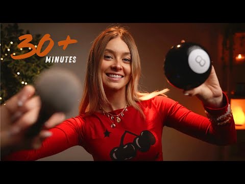 30+ Minutes Of Distracting You To Sleep | Sleepy Triggers, RAMBLE, Hand Sounds,Mouth Sounds etc.