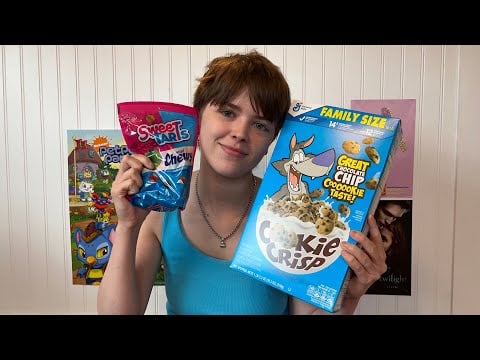ASMR | Eating My Favorite Childhood Snacks !