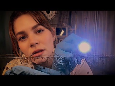ASMR Detailed, Hands-On Facial Cranial Nerves Exam